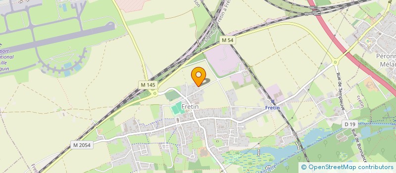 localisation de l'entreprise BECUWE à FRETIN