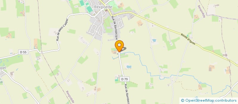 localisation de l'entreprise BECUWE VANNOBEL  REXPOEDE