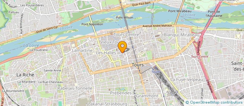 localisation de l'entreprise BED AND SCHOOL à TOURS
