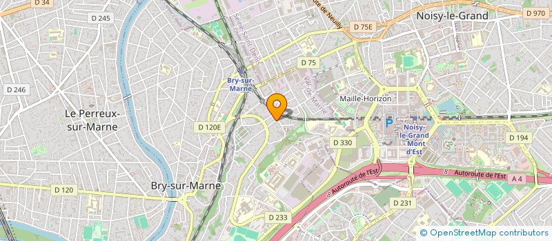 localisation de l'entreprise BED ROOMS à BRY-SUR-MARNE