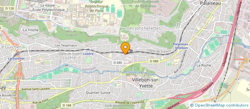 localisation de l'entreprise BEDALAMA à PALAISEAU