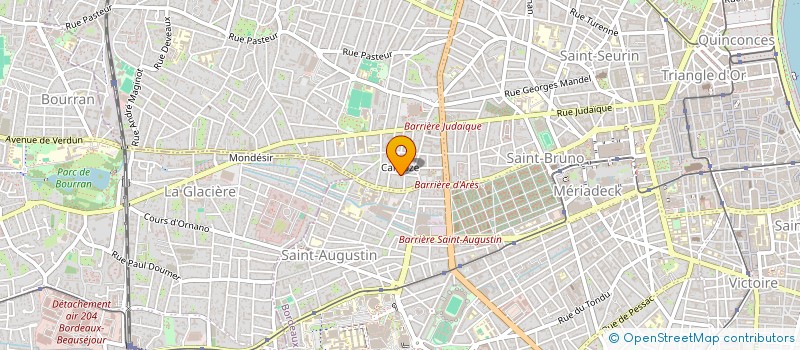 localisation de l'entreprise BEDALGEUZE  BORDEAUX