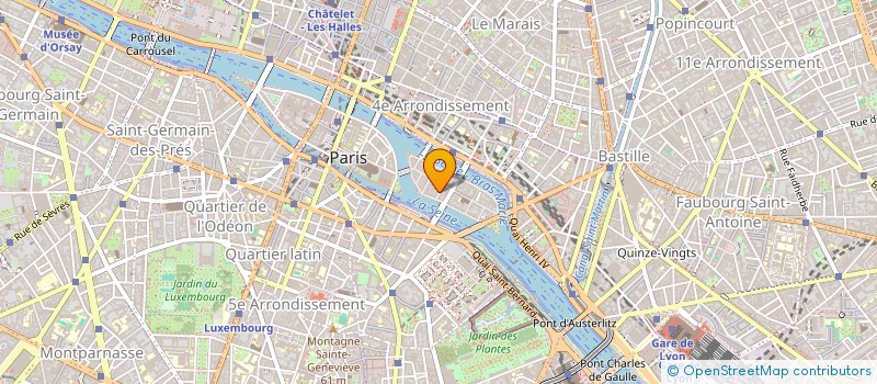 localisation de l'entreprise BEDAMAR  PARIS