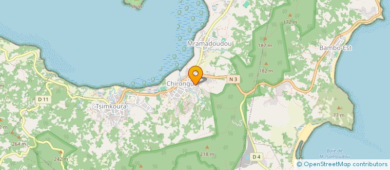 localisation de l'entreprise BEDANGUA GOUTTI à CHIRONGUI