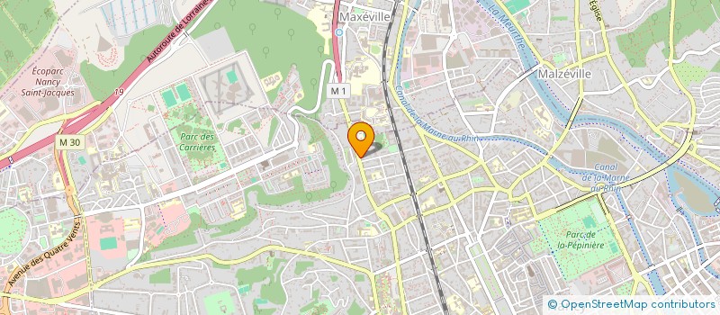 localisation de l'entreprise BEDAWE HOLDING  NANCY