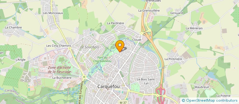 localisation de l'entreprise BEDCO  CARQUEFOU