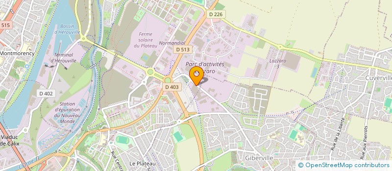 localisation de l'entreprise BEDD  COLOMBELLES