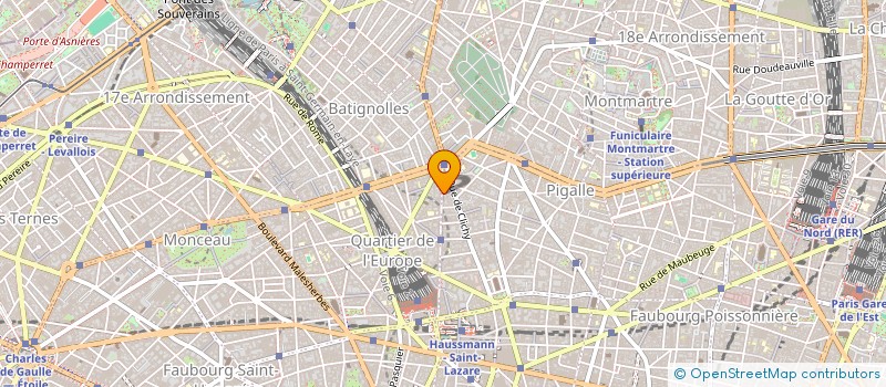 localisation de l'entreprise BEDE  PARIS