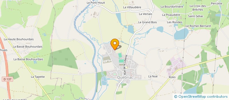 localisation de l'entreprise BEDEL  QUEBRIAC