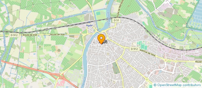localisation de l'entreprise BEDEMUNDI à AGDE