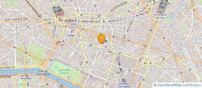 localisation de l'entreprise BEDEPRIM SARL à PARIS