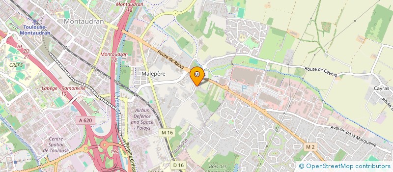 localisation de l'entreprise BEDER à TOULOUSE
