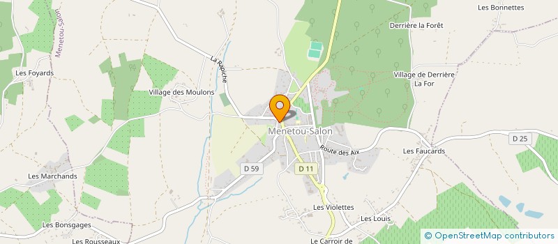 localisation de l'entreprise BEDEUZEN  LEVET