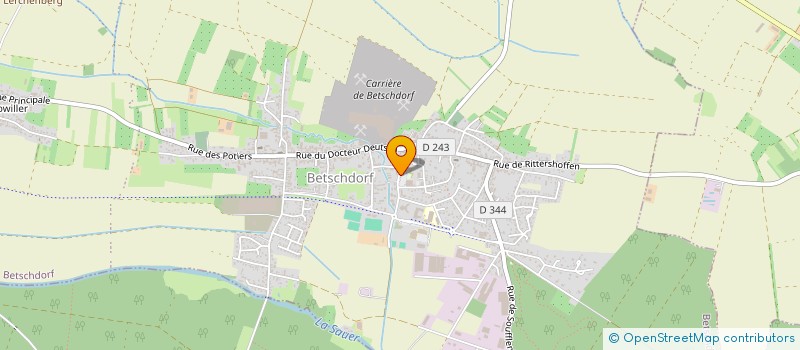 localisation de l'entreprise BEDFIS à BETSCHDORF