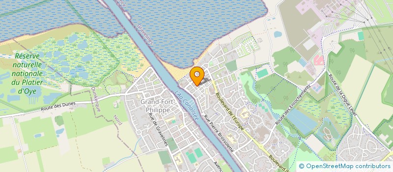 localisation de l'entreprise BEDFORD FRANCE à GRAVELINES