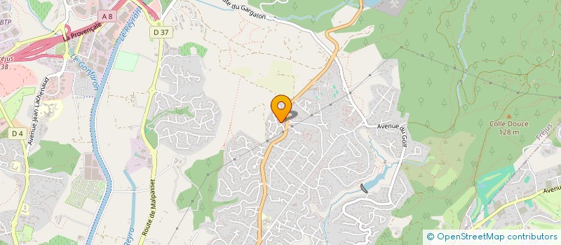 localisation de l'entreprise BEDHAIR FP FREJUS à FREJUS