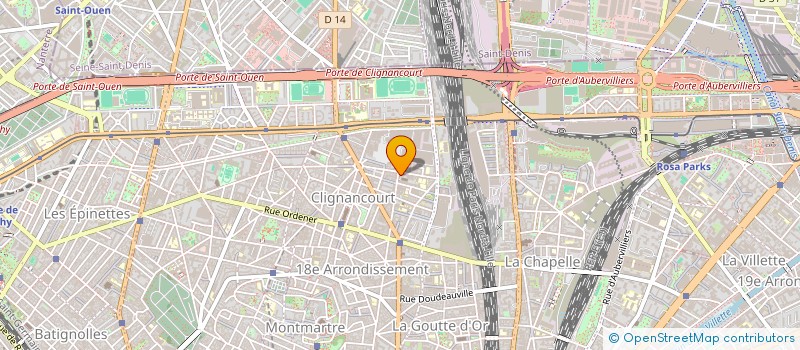 localisation de l'entreprise BEDIER PLOMBERIE CHAUFFAGE  PARIS