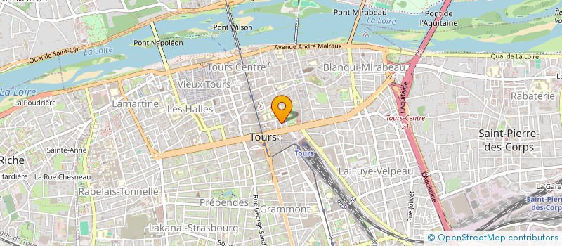 localisation de l'entreprise BEDITO  CHATELLERAULT