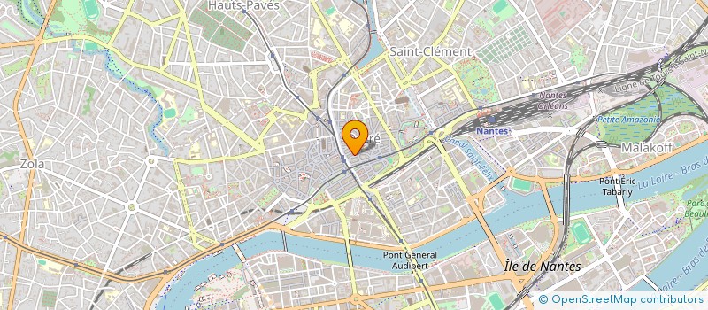 localisation de l'entreprise BEDJ à NANTES