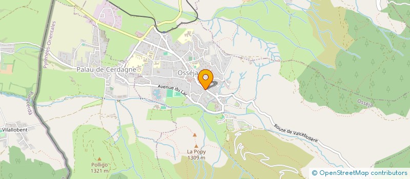 localisation de l'entreprise BEDKIT  OSSEJA