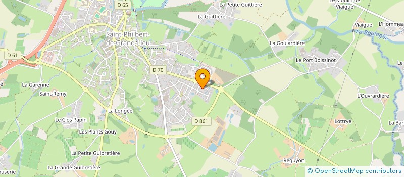 localisation de l'entreprise BEDOREM  SAINT-PHILBERT-DE-GRAND-LIEU