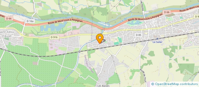 localisation de l'entreprise BEDOS ANNE CHARLOTTE SARL  LE SOLER