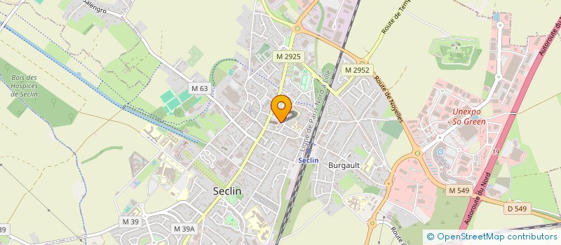 localisation de l'entreprise BEDOU  SECLIN