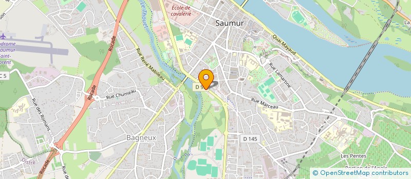 localisation de l'entreprise BEDOUET GUILLEMIN à SAUMUR