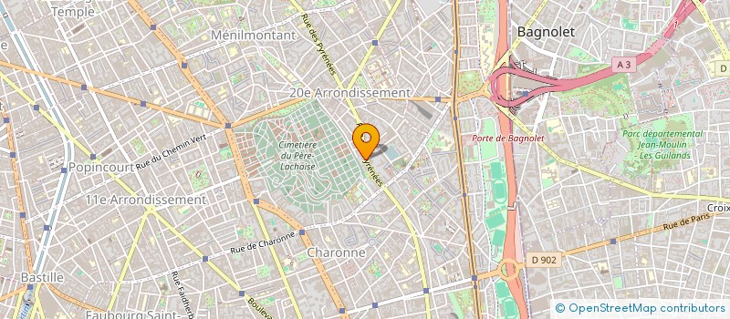 localisation de l'entreprise BEDOUIN  SAINT-BENOIT