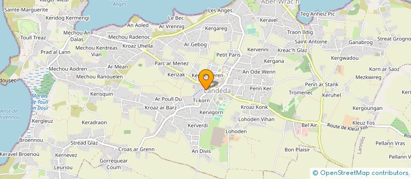 localisation de l'entreprise BEDOUIN ELECTRICITE GENERALE  LANDEDA