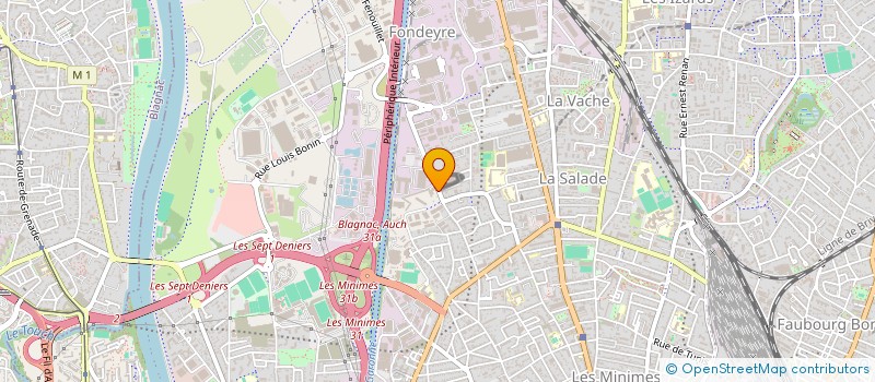 localisation de l'entreprise BEDOURET RENOVATION à TOULOUSE