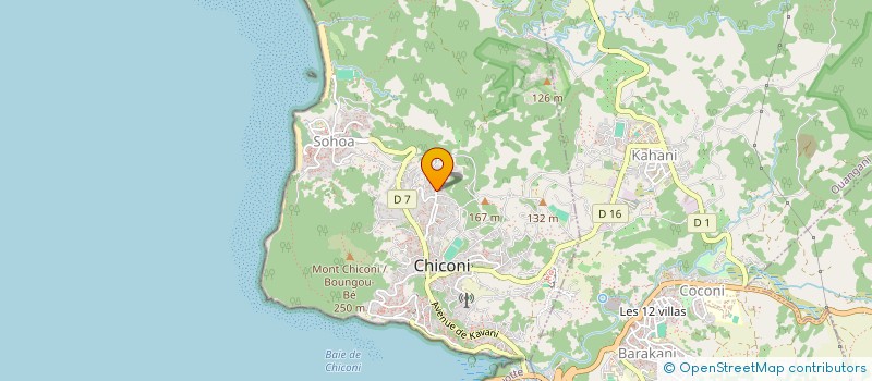 localisation de l'entreprise BEDRO SYTEM ET WK SERVICES à CHICONI