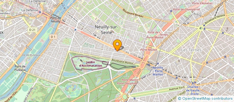 localisation de l'entreprise BEDROCK à NEUILLY-SUR-SEINE