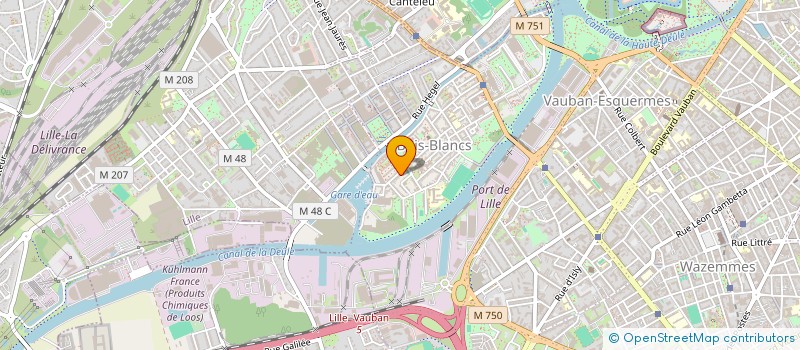 localisation de l'entreprise BEDROCK à LILLE