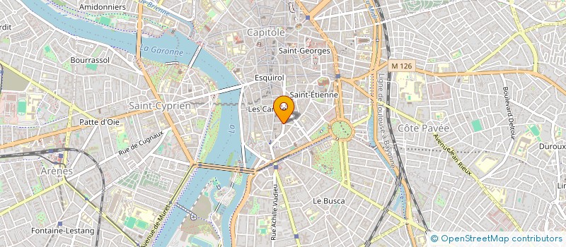 localisation de l'entreprise BEDRY - JULHE - BLANCHARD BJB  TOULOUSE