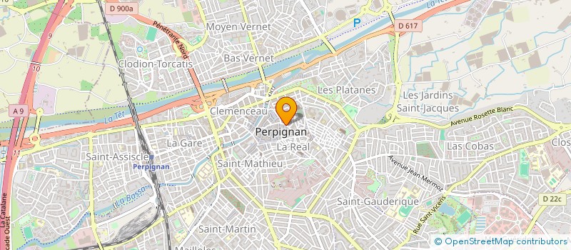 localisation de l'entreprise BEDU CONSULTING  PERPIGNAN