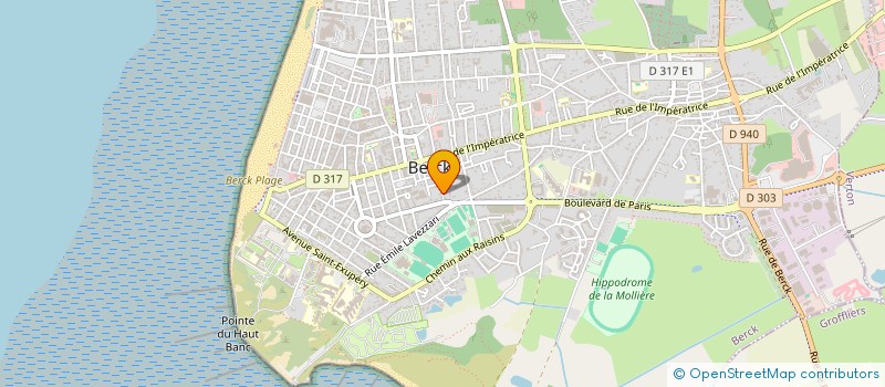 localisation de l'entreprise BEDUC  BERCK