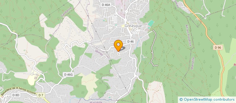 localisation de l'entreprise BEDY  GREASQUE