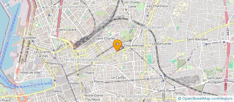 localisation de l'entreprise BEDY DE POM VOTRE BRODERIE PERS BOUT FIL à MARSEILLE