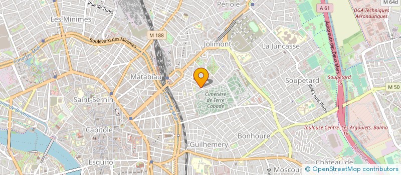 localisation de l'entreprise BEE. à TOULOUSE
