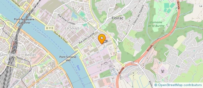 localisation de l'entreprise BEE AND CO à FLOIRAC
