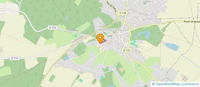 localisation de l'entreprise BEE BIO COMPANY  MONTFORT-L'AMAURY