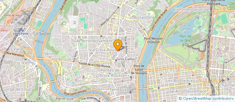 localisation de l'entreprise BEE BUS PROPERTY à LYON