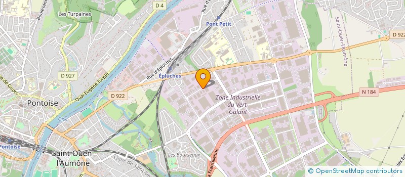 localisation de l'entreprise BEE COM à SAINT-OUEN-L'AUMONE
