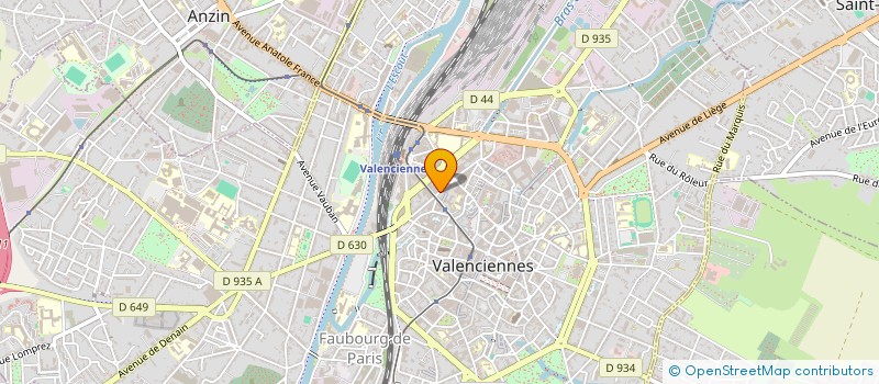 localisation de l'entreprise BEE COOL LABORATORY  VALENCIENNES