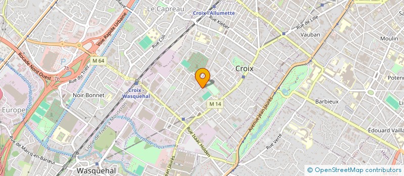 localisation de l'entreprise BEE CORP à CROIX