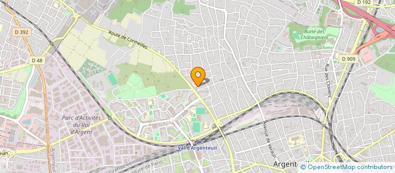 localisation de l'entreprise BEE FERAL  ARGENTEUIL