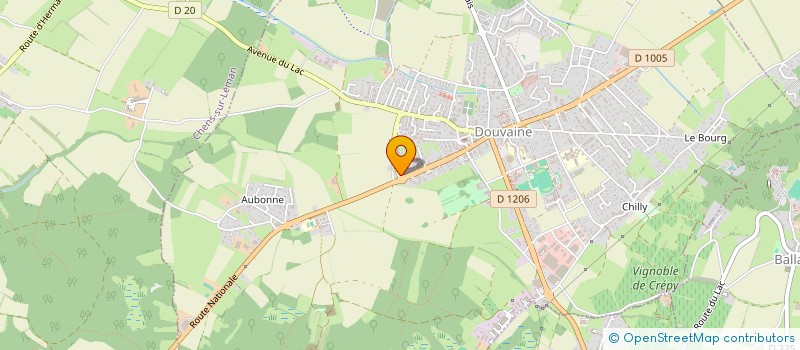 localisation de l'entreprise BEE FIRST SERVICES  DOUVAINE