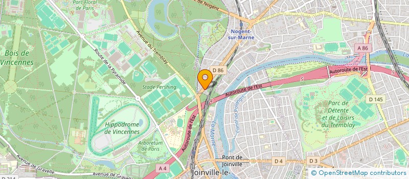 localisation de l'entreprise BEE FIT à NOGENT-SUR-MARNE