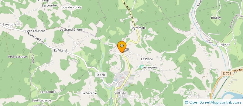 localisation de l'entreprise BEE FLOW à CARLUX